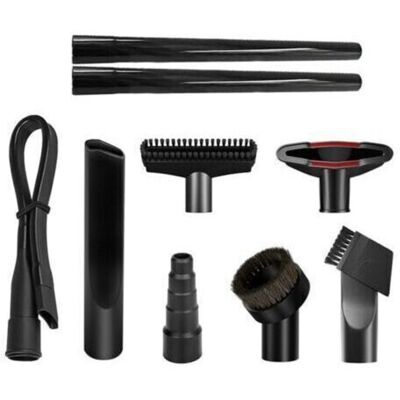 URSUS 9 Pièces Accessoires D'Aspirateur Buse, Brosse Pour Meubles Accessoires D'Aspirateur Avec Lame De Nettoyage Pour Aspirateurs D'Un Diamètre Intérieur De 32 Mm, Noir - Publicité URSUS 9 Pièces Accessoires D'Aspirateur Buse, Brosse Pour Meubles Accessoires D'Aspirateur Avec Lame De Nettoyage Pour Aspirateurs D'Un Diamètre Intérieur De 32 Mm, Noir - Publicité