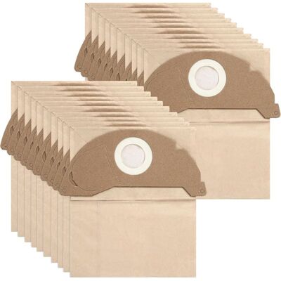 Vision 20 Sacs Filtrants Compatibles Avec L'Accessoire Pour Aspirateur Kärcher 6.904-322 A2004 Wd2 - Publicité Vision 20 Sacs Filtrants Compatibles Avec L'Accessoire Pour Aspirateur Kärcher 6.904-322 A2004 Wd2 - Publicité