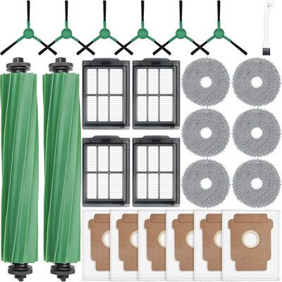 Vision Accessoires Compatibles Avec Les Aspirateurs Combinés Irobot Roomba 405/505 : 2 Brosses Rotatives, 6 Sacs À Poussière, 6 Chiffons De Nettoyage, 4 Filtres Hepa, 6 Brosses Latérales - Publicité Vision Accessoires Compatibles Avec Les Aspirateurs Combinés Irobot Roomba 405/505 : 2 Brosses Rotatives, 6 Sacs À Poussière, 6 Chiffons De Nettoyage, 4 Filtres Hepa, 6 Brosses Latérales - Publicité