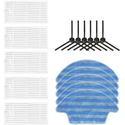 ABYSSE Remplacement Mop Rag Hepa Filtre Brosse Latérale Pour Xiaomi Roborock S7 / T7s Plus Aspirateur Cleane - Publicité ABYSSE Remplacement Mop Rag Hepa Filtre Brosse Latérale Pour Xiaomi Roborock S7 / T7s Plus Aspirateur Cleane - Publicité