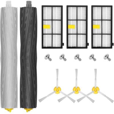 ACKERMAN Kit D'Accessoires De Pièces De Rechange Pour Irobot Roomba 800 805 850 860 865 866 870 871 880 886 890 891 895 896 900 960 965 966 980 990 Remplacement D'Aspirateur Robot Ménager (13 En 1) - Publicité ACKERMAN Kit D'Accessoires De Pièces De Rechange Pour Irobot Roomba 800 805 850 860 865 866 870 871 880 886 890 891 895 896 900 960 965 966 980 990 Remplacement D'Aspirateur Robot Ménager (13 En 1) - Publicité