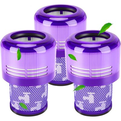 MOXIE Filtre Pour Dyson V11,3 Pack Filtres De Remplacement Pour V11 V15 Sv14 Sv22 Cyclone Animal Absolute Total Clean Aspirateur, Filtre Pour Dyson V11 Torque Drive Vacuum .compare To Part 970013-02(v11) - Publicité MOXIE Filtre Pour Dyson V11,3 Pack Filtres De Remplacement Pour V11 V15 Sv14 Sv22 Cyclone Animal Absolute Total Clean Aspirateur, Filtre Pour Dyson V11 Torque Drive Vacuum .compare To Part 970013-02(v11) - Publicité