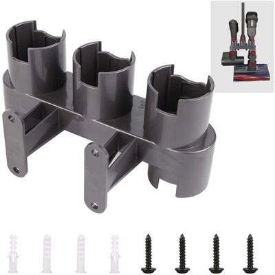 Scotch Support D'Accessoires Mural, Ensemble De Convertisseur D'Adaptateur Pour Dyson V11 V10 V8 V7, Remplacement Pour Aspirateur Dyson(gris) - Publicité Scotch Support D'Accessoires Mural, Ensemble De Convertisseur D'Adaptateur Pour Dyson V11 V10 V8 V7, Remplacement Pour Aspirateur Dyson(gris) - Publicité