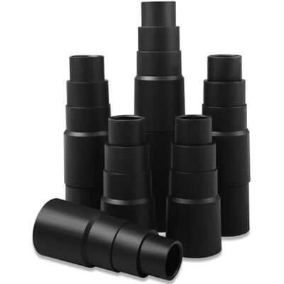 SCORPIO Adaptateur Brevanza 6 Pièces Pour Tuyau Aspirateur - 25mm À 42mm, Raccordement Et Embout Pour Tuyau D'Aspirateur - Publicité SCORPIO Adaptateur Brevanza 6 Pièces Pour Tuyau Aspirateur - 25mm À 42mm, Raccordement Et Embout Pour Tuyau D'Aspirateur - Publicité