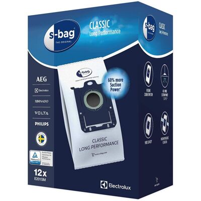 Lot De 12 Sacs E201sm Pour Aspirateur – Filtration Efficace – Compatible Avec Modèles Electrolux 9001684811 Et Andiamos – Longue Performance - Publicité Lot De 12 Sacs E201sm Pour Aspirateur – Filtration Efficace – Compatible Avec Modèles Electrolux 9001684811 Et Andiamos – Longue Performance - Publicité