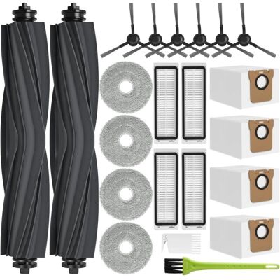 PELTOR L20 Ultra Accessoires Pour Dreame L20 Ultra Complete / L20 Ultra Aspirateur Kit Pièces De Rechange, 4 Sacs À Poussière, 4 Chiffon Serpillières, 2 Brosse Principale, 4 Filtre, 6 Brosse Latérale - Publicité PELTOR L20 Ultra Accessoires Pour Dreame L20 Ultra Complete / L20 Ultra Aspirateur Kit Pièces De Rechange, 4 Sacs À Poussière, 4 Chiffon Serpillières, 2 Brosse Principale, 4 Filtre, 6 Brosse Latérale - Publicité