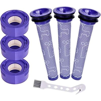 Melissa Filtre D'Aspirateur Pour Dyson V8, Filtre Lavable Pour Dyson V7, Filtres De Rechange Pour Aspirateur Dyson V7 V8, Filtre Post-moteur Et Filtres Pré-hepa De Rechange Dy-96566101et 967478-01 - Publicité Melissa Filtre D'Aspirateur Pour Dyson V8, Filtre Lavable Pour Dyson V7, Filtres De Rechange Pour Aspirateur Dyson V7 V8, Filtre Post-moteur Et Filtres Pré-hepa De Rechange Dy-96566101et 967478-01 - Publicité