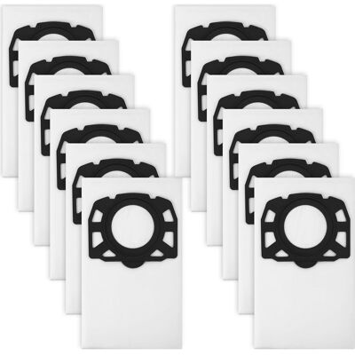 Vision Lot De 12 Sacs Filtrants Pour Aspirateurs Kärcher Mv4, Mv5, Mv6, Wd4, Wd5, Wd6, Compatibles Avec Les Aspirateurs Eau Et Poussière. Publicité Vision Lot De 12 Sacs Filtrants Pour Aspirateurs Kärcher Mv4, Mv5, Mv6, Wd4, Wd5, Wd6, Compatibles Avec Les Aspirateurs Eau Et Poussière. Publicité