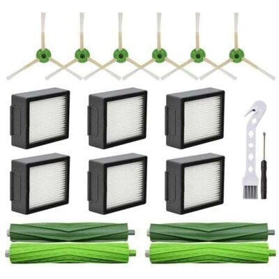 SCORPIO Pièces De Rechange Pour Irobot Roomba I3 I4 I6 I7 I8 E5 E6 E7 Robot Aspirateur Brosse Latérale Principale Filtre Hepa - Publicité SCORPIO Pièces De Rechange Pour Irobot Roomba I3 I4 I6 I7 I8 E5 E6 E7 Robot Aspirateur Brosse Latérale Principale Filtre Hepa - Publicité