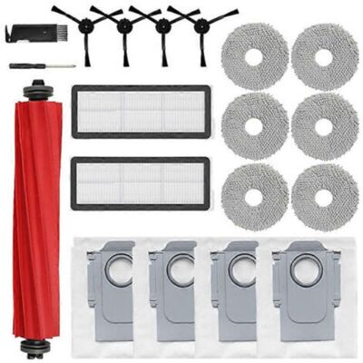OEM Pièces Détachées Pour Aspirateur Robot Roborock Qrevo Pro/qrevo Maxv/qrevo S : Brosse Latérale Principale, Filtre Hepa, Lingette De Nettoyet Sacs À Poussière - Publicité OEM Pièces Détachées Pour Aspirateur Robot Roborock Qrevo Pro/qrevo Maxv/qrevo S : Brosse Latérale Principale, Filtre Hepa, Lingette De Nettoyet Sacs À Poussière - Publicité