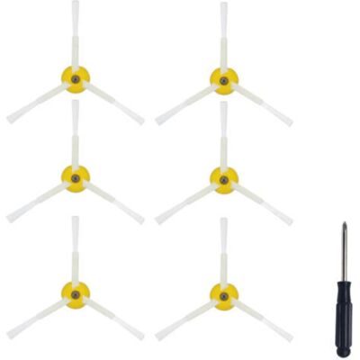 OEM 6 Pièces Brosses Latérales Rechange Pour Irobot 800 900 Series 850 860 870871880 890 960 980 Aspirateur Robot Accessoires, Brosse Latérale Aspirateur + Tournevis-dou - Publicité OEM 6 Pièces Brosses Latérales Rechange Pour Irobot 800 900 Series 850 860 870871880 890 960 980 Aspirateur Robot Accessoires, Brosse Latérale Aspirateur + Tournevis-dou - Publicité
