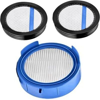 Vision Trois Filtres Hepa De Rechange Lavables Pour Aspirateurs Electrolux Série Efp91835 900, Comprenant Un Préfiltre Et Deux Filtres À Poussière Fine. Publicité Vision Trois Filtres Hepa De Rechange Lavables Pour Aspirateurs Electrolux Série Efp91835 900, Comprenant Un Préfiltre Et Deux Filtres À Poussière Fine. Publicité
