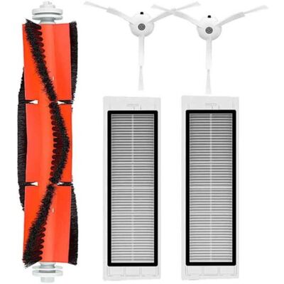 Andiamo Lot De 5 Accessoires Pour Aspirateur Xiaomi Roborock Mi Robot S50 S51 S55 S5 S6 - Filtre De Rechange Et Brosse Latérale (1 Brosse Principale. 2 Brosses Latérales. 2 Filtres Hepa) - Publicité Andiamo Lot De 5 Accessoires Pour Aspirateur Xiaomi Roborock Mi Robot S50 S51 S55 S5 S6 - Filtre De Rechange Et Brosse Latérale (1 Brosse Principale. 2 Brosses Latérales. 2 Filtres Hepa) - Publicité
