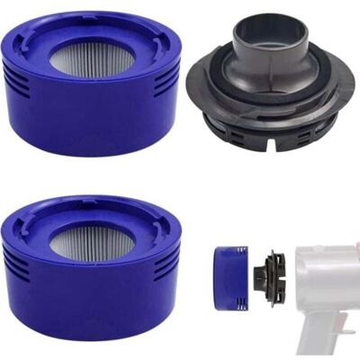 BARKBUSTERS 3 Pcs Kit De Post-filtre Pour Aspirateur Dyson V7 V8 Absolute, Dyson Pièces Détachées Avec Couvercle Arrière Moteur (3) - Publicité BARKBUSTERS 3 Pcs Kit De Post-filtre Pour Aspirateur Dyson V7 V8 Absolute, Dyson Pièces Détachées Avec Couvercle Arrière Moteur (3) - Publicité