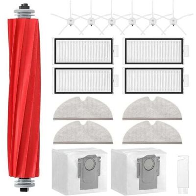 SCORPIO Kit Accessoires Pour Roborock Q7, Q7+, Q7 Max, Q7 Max+ Aspirateur Robot, 1 Brosse À Rouleau, 4 Filtres, 4 Tampons De Vadrouille, - Publicité SCORPIO Kit Accessoires Pour Roborock Q7, Q7+, Q7 Max, Q7 Max+ Aspirateur Robot, 1 Brosse À Rouleau, 4 Filtres, 4 Tampons De Vadrouille, - Publicité