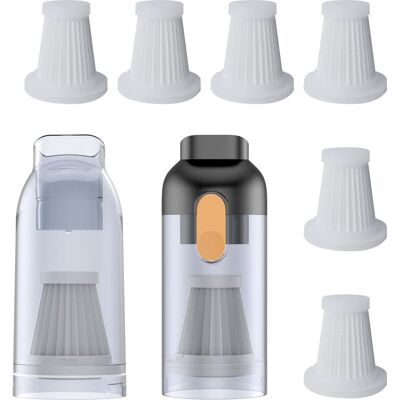 Vision Lot De 6 Filtres Hepa De Rechange Pour Aspirateurs À Main - Ce Filtre De Rechange Convient À La Plupart Des Poubelles D'Un Diamètre De 5,2 Cm (poubelle Non Incluse). Publicité Vision Lot De 6 Filtres Hepa De Rechange Pour Aspirateurs À Main - Ce Filtre De Rechange Convient À La Plupart Des Poubelles D'Un Diamètre De 5,2 Cm (poubelle Non Incluse). Publicité