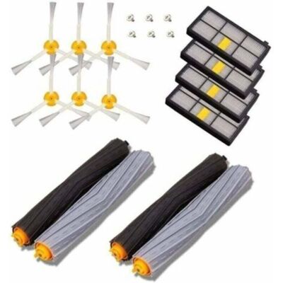 URSUS Kit De Remplacement De Brosse Pièces De Rechange Compatibles Avec Les Séries Irobot Roomba 800 860 870 880 890 Et 900 960 980 - Lot De 14 - Publicité URSUS Kit De Remplacement De Brosse Pièces De Rechange Compatibles Avec Les Séries Irobot Roomba 800 860 870 880 890 Et 900 960 980 - Lot De 14 - Publicité