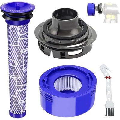 BRAST Filtre Accessoires Pour Dyson V7 V8 Aspirateur, Couvercle Arrière Du Moteur + Filtre Hepa Arrière + Remplacement Du Jeu De Filtre Pour Dyson V7 V8 Affairs À Vide - Publicité BRAST Filtre Accessoires Pour Dyson V7 V8 Aspirateur, Couvercle Arrière Du Moteur + Filtre Hepa Arrière + Remplacement Du Jeu De Filtre Pour Dyson V7 V8 Affairs À Vide - Publicité