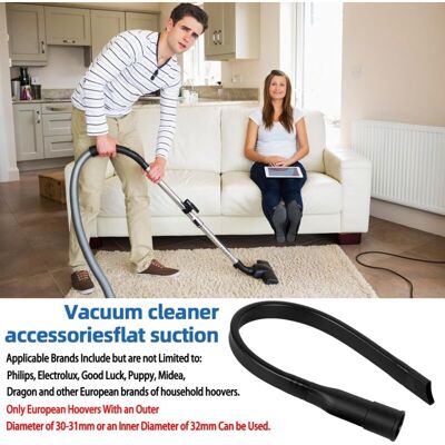 PELTOR Suceur Plat Flexible, Suceur Plat, Brosse D'Aspirateur Universelle, Buse Plate De 63,5 Cm De Long, Accessoire Pour Tous Les Aspirateurs Avec Raccord 35/32 Mm - Publicité PELTOR Suceur Plat Flexible, Suceur Plat, Brosse D'Aspirateur Universelle, Buse Plate De 63,5 Cm De Long, Accessoire Pour Tous Les Aspirateurs Avec Raccord 35/32 Mm - Publicité