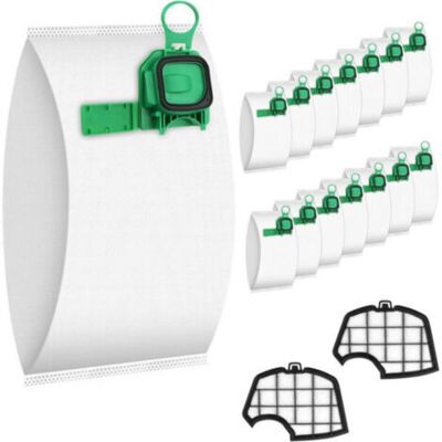 URSUS Lot De 15 Sacs Pour Aspirateur Vorwerk Kobold Vk140, Vk150, Fp140 Et Fp150, Avec 2 Filtres Moteur Et 2 Brosses De Nettoyage, Fermeture Automatique - Publicité URSUS Lot De 15 Sacs Pour Aspirateur Vorwerk Kobold Vk140, Vk150, Fp140 Et Fp150, Avec 2 Filtres Moteur Et 2 Brosses De Nettoyage, Fermeture Automatique - Publicité
