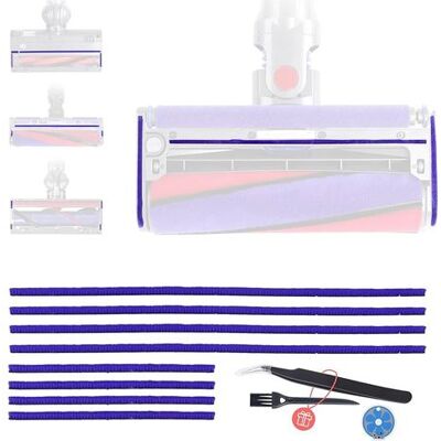 SANS MARQUE Lot De 8 Bandes En Peluche Pour Dyson V6 V7 V8 V10 V11 V12 V15 Dc58 Dc59 Dc62 Dc72 Dc74 Aspirateur, Pièces De Rechange Pour Aspirateur Brosse, 4 Longues (23 Cm), 4 Courtes (11.5 Cm) - Publicité SANS MARQUE Lot De 8 Bandes En Peluche Pour Dyson V6 V7 V8 V10 V11 V12 V15 Dc58 Dc59 Dc62 Dc72 Dc74 Aspirateur, Pièces De Rechange Pour Aspirateur Brosse, 4 Longues (23 Cm), 4 Courtes (11.5 Cm) - Publicité