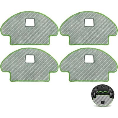 SCORPIO Lot De 4 Chiffons De Nettoyage Pour Irobot Roomba Combo 113 R113840 R111840, Pièce De Rechange Pour Aspirateur Robot, Ensemble D'Accessoires De Nettoyage En Microfibre Lavables - Publicité SCORPIO Lot De 4 Chiffons De Nettoyage Pour Irobot Roomba Combo 113 R113840 R111840, Pièce De Rechange Pour Aspirateur Robot, Ensemble D'Accessoires De Nettoyage En Microfibre Lavables - Publicité