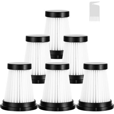 Melissa Aougo – Kit De 6 Filtres Hepa Pour Aspirateurs Moosoo K12/k13 – Brosse De Nettoyage Incluse – Matériaux Étanches Pour Filtration Efficace - Publicité Melissa Aougo – Kit De 6 Filtres Hepa Pour Aspirateurs Moosoo K12/k13 – Brosse De Nettoyage Incluse – Matériaux Étanches Pour Filtration Efficace - Publicité