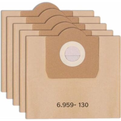 URSUS Lot De 10 Sacs Pour Aspirateur Kärcher, Sacs Droits Pour Aspirateur Kärcher Wd3 Mv3 Premium, Sacs Filtrants En Papier De Rechange 6.959-130 A2204 - Publicité URSUS Lot De 10 Sacs Pour Aspirateur Kärcher, Sacs Droits Pour Aspirateur Kärcher Wd3 Mv3 Premium, Sacs Filtrants En Papier De Rechange 6.959-130 A2204 - Publicité