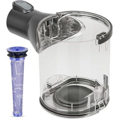 Scotch Poubelle Collecteur Réservoir Pour Dyson V6 Bac À Poussière Pièces Détachées Dc58 Dc59 Dc62 Dc74 Accessoire Conteneur Cuve Rechange Pour Aspirateur Accessoires Dustbin - Publicité Scotch Poubelle Collecteur Réservoir Pour Dyson V6 Bac À Poussière Pièces Détachées Dc58 Dc59 Dc62 Dc74 Accessoire Conteneur Cuve Rechange Pour Aspirateur Accessoires Dustbin - Publicité
