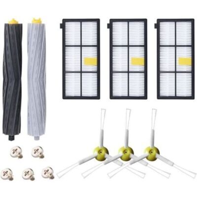 Vision Kit D'Accessoires Pour Irobot Roomba Séries 800 900 805 850 860 865 866 870 871 880 886 890 891 895 896 960 980, Pièces De Rechange Abclife, Brosse Et Filtres Pour Aspirateur (13 En 1) - Publicité Vision Kit D'Accessoires Pour Irobot Roomba Séries 800 900 805 850 860 865 866 870 871 880 886 890 891 895 896 960 980, Pièces De Rechange Abclife, Brosse Et Filtres Pour Aspirateur (13 En 1) - Publicité