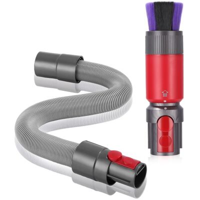 OEM 2 Pièces Brosse Anti-rayures Pour Dyson Aspirateur Kit, Pour Dyson V7 V8 V10 V11 V15 Accessoires, Avec Tuyau D'Extension Flexible, Pour Dyson Universel Accessoires Aspirateur-dou - Publicité OEM 2 Pièces Brosse Anti-rayures Pour Dyson Aspirateur Kit, Pour Dyson V7 V8 V10 V11 V15 Accessoires, Avec Tuyau D'Extension Flexible, Pour Dyson Universel Accessoires Aspirateur-dou - Publicité