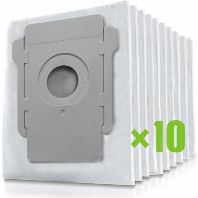 BRINSEA 10 Pcs Sac Irobot Roomba I7, Sacs À Poussière De Rechange Pour Aspirateur Irobot Roomba I7 I7+ / I7 Plus E5 E6 E7 S9 S9+ - Publicité BRINSEA 10 Pcs Sac Irobot Roomba I7, Sacs À Poussière De Rechange Pour Aspirateur Irobot Roomba I7 I7+ / I7 Plus E5 E6 E7 S9 S9+ - Publicité