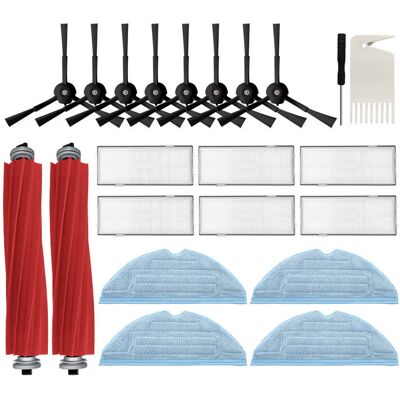 SANS MARQUE Sac À Poussière Brosse Latérale Filtre Chiffon Pour Robot Aspirateur S7maxv Ultra G11s Pro Kit Brosse Triangulaire - Publicité SANS MARQUE Sac À Poussière Brosse Latérale Filtre Chiffon Pour Robot Aspirateur S7maxv Ultra G11s Pro Kit Brosse Triangulaire - Publicité