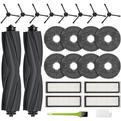 Melissa Accessoire Pour Dreame L10s Ultra / L10s Pro / L10 Ultra Pièces De Rechange Pour Xiaomi X10 Plus Aspirateur 2 Brosse Principale 8 Chiffons De Nettoyage 4 Filtres 8 Brosse Latérale - Publicité Melissa Accessoire Pour Dreame L10s Ultra / L10s Pro / L10 Ultra Pièces De Rechange Pour Xiaomi X10 Plus Aspirateur 2 Brosse Principale 8 Chiffons De Nettoyage 4 Filtres 8 Brosse Latérale - Publicité