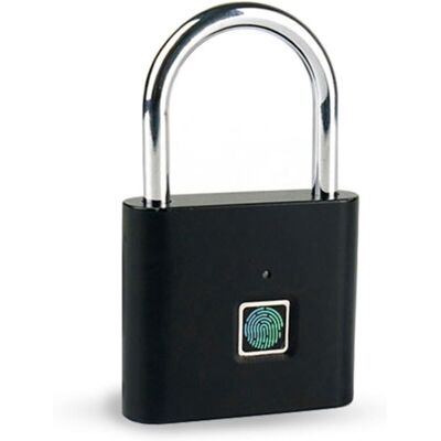 Zanussi Usb C Powered Fingerprint Smart Padlock Waterproof Design Perfect For Bikes, Luggage And Storage Units (black) - Publicité Zanussi Usb C Powered Fingerprint Smart Padlock Waterproof Design Perfect For Bikes, Luggage And Storage Units (black) - Publicité
