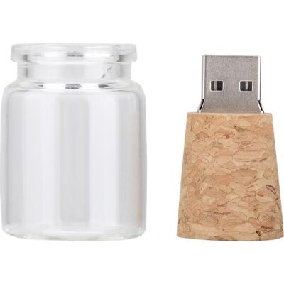 Zanussi Clé Usb 2.0 En Bois Avec Motif De Bouteilles Flottantes (8 Go) - Publicité Zanussi Clé Usb 2.0 En Bois Avec Motif De Bouteilles Flottantes (8 Go) - Publicité