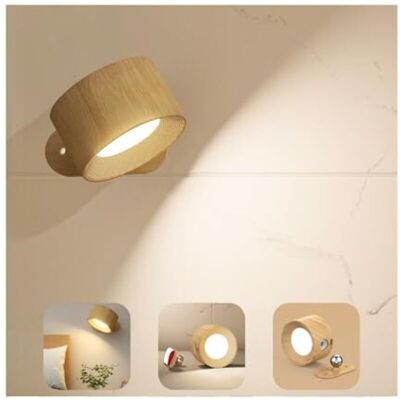 OEM Applique Murale Intérieure, Lampe Tactile Led Avec Port De Chargement Usb, Commande Tactile, 3 Niveaux De Luminosité, 3 Températures De Couleur, Rotation À 360°, Lampe De Chambre, 1 Paquet (g) - Publicité OEM Applique Murale Intérieure, Lampe Tactile Led Avec Port De Chargement Usb, Commande Tactile, 3 Niveaux De Luminosité, 3 Températures De Couleur, Rotation À 360°, Lampe De Chambre, 1 Paquet (g) - Publicité
