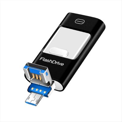 OEM Convient Aux Clés Usb 3-en-1, Compatible Avec Les Téléphones Portables, Tablettes, Appareils Android, Ordinateurs Et Pc, 128 Go - Publicité OEM Convient Aux Clés Usb 3-en-1, Compatible Avec Les Téléphones Portables, Tablettes, Appareils Android, Ordinateurs Et Pc, 128 Go - Publicité