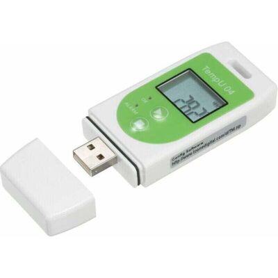 OEM Thermomètre Enregistreur De Données Enregistreur De Température Usb Multi-usage Enregistreur De Température Réutilisable Avec Capacité D'Enregistrement De 32 000, Vert - Publicité OEM Thermomètre Enregistreur De Données Enregistreur De Température Usb Multi-usage Enregistreur De Température Réutilisable Avec Capacité D'Enregistrement De 32 000, Vert - Publicité