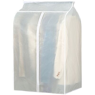 EJ.LIFE Sacs À Vêtements Suspendus Transparent Stéréo Vêtements Housse Anti-poussière Lavable À La Maison Pardessus Costume Sac De Rangement 50x60x90cm. Publicité EJ.LIFE Sacs À Vêtements Suspendus Transparent Stéréo Vêtements Housse Anti-poussière Lavable À La Maison Pardessus Costume Sac De Rangement 50x60x90cm. Publicité