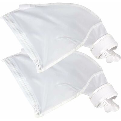 VEXXOL Lan Sac De Nettoyage De Piscine En Nylon Pour Le Nettoyage De Piscine 280 Ou 480 Sac De Remplacement Zippé, Sac En Filet Polyvalent (2 Pcs) - Publicité VEXXOL Lan Sac De Nettoyage De Piscine En Nylon Pour Le Nettoyage De Piscine 280 Ou 480 Sac De Remplacement Zippé, Sac En Filet Polyvalent (2 Pcs) - Publicité