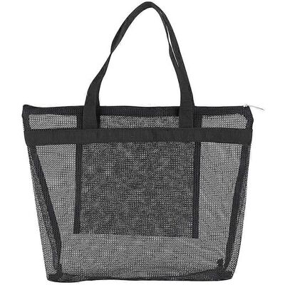 LISATR Sac En Filet Portable, Sac De Douche Portable, Sac De Toilette Multi-usages (noir)-38.00x28.00x10.00cm-black - Publicité LISATR Sac En Filet Portable, Sac De Douche Portable, Sac De Toilette Multi-usages (noir)-38.00x28.00x10.00cm-black - Publicité