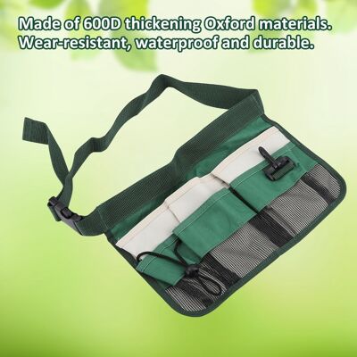 MCKENSA Sacoche À Outils D'Électricien Multipoches, Sac Banane Multifonction, Ceinture Épaisse (verte) - Publicité MCKENSA Sacoche À Outils D'Électricien Multipoches, Sac Banane Multifonction, Ceinture Épaisse (verte) - Publicité