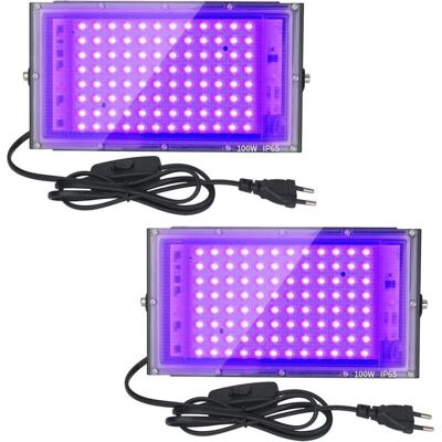 OEM Projecteur Uv Led 100w – Lumière Noire Ip65 Étanche – Effets Lumineux Pour Aquarium, Fêtes, Peinture Fluo – Angle Réglable 360° - Publicité OEM Projecteur Uv Led 100w – Lumière Noire Ip65 Étanche – Effets Lumineux Pour Aquarium, Fêtes, Peinture Fluo – Angle Réglable 360° - Publicité