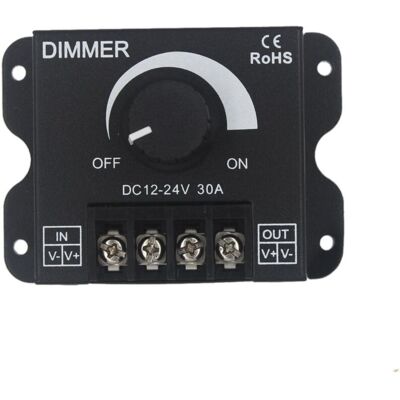 OEM Led Variateur Contrôleur 12v 24v 30a Pwm Gradateur 360w Pour Bandes Led Ou Lumière Led - Publicité OEM Led Variateur Contrôleur 12v 24v 30a Pwm Gradateur 360w Pour Bandes Led Ou Lumière Led - Publicité