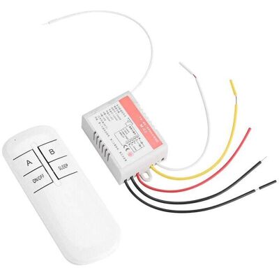 OEM Tonysa 220v Lumière Lampe Contrleur Récepteur Metteur Télécommande Sans Fil Commutateur Système 2 Canaux - Publicité OEM Tonysa 220v Lumière Lampe Contrleur Récepteur Metteur Télécommande Sans Fil Commutateur Système 2 Canaux - Publicité