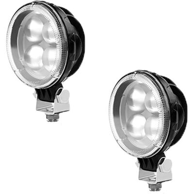 OEM 2pcs Led Work Light, 20w Off Road Driving Feux De Brouillard Projecteurs Led, Led Auxiliary Lights Pour Off Road Suv Utv Atv Heavy Duty Truck Tracteur - Publicité OEM 2pcs Led Work Light, 20w Off Road Driving Feux De Brouillard Projecteurs Led, Led Auxiliary Lights Pour Off Road Suv Utv Atv Heavy Duty Truck Tracteur - Publicité