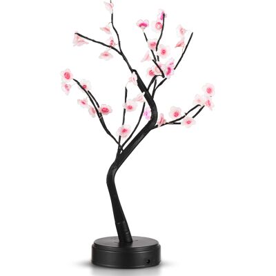 OEM Arbre Lumineux Artificiel Cerisier 36 Lumières Usb/piles Interrupteur Tactile 2 Modes D'Éclairage - Publicité OEM Arbre Lumineux Artificiel Cerisier 36 Lumières Usb/piles Interrupteur Tactile 2 Modes D'Éclairage - Publicité