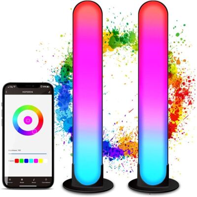 OEM Lumière D'Ambiance À Led, Bande Led Bluetooth Rvb Cgn Avec 16 Millions De Couleurs Et Synchronisation Musicale, Table Lumineuse Décorative Intelligente Pour Les Jeux Avec Plusieurs Effets De Bande Led - Publicité OEM Lumière D'Ambiance À Led, Bande Led Bluetooth Rvb Cgn Avec 16 Millions De Couleurs Et Synchronisation Musicale, Table Lumineuse Décorative Intelligente Pour Les Jeux Avec Plusieurs Effets De Bande Led - Publicité