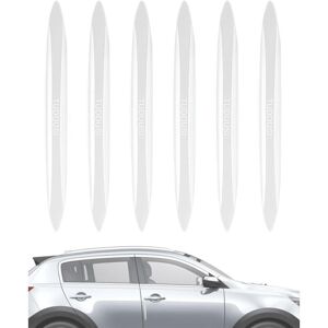 TORMATOR 6pcs Protections De Bord De Portière De Voiture, Autocollant Protection Des Bords De Porte De Voiture - Pour Rétroviseur, Porte, Poignée De Porte, Eviter Collisions Porte Voitu - Transparent - Publicité TORMATOR 6pcs Protections De Bord De Portière De Voiture, Autocollant Protection Des Bords De Porte De Voiture - Pour Rétroviseur, Porte, Poignée De Porte, Eviter Collisions Porte Voitu - Transparent - Publicité
